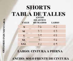 Short AD Gris TN en internet