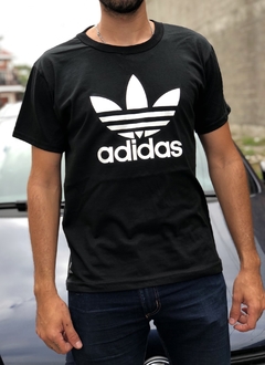 Remera Algodón AD negra ORG - GREGORIO.IND