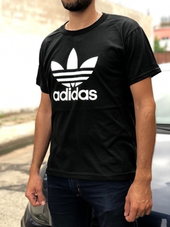 Remera Algodón AD negra ORG - comprar online