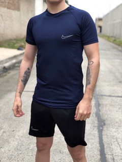 Remera NK azul - comprar online