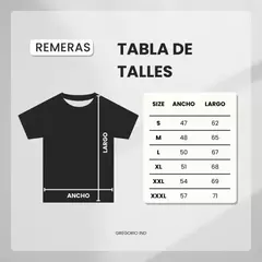Remera Algodón AD negra ORG - tienda online