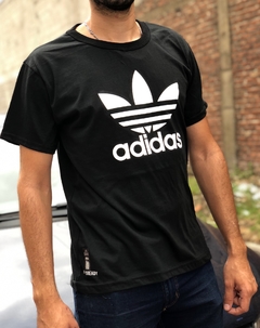 Remera Algodón AD negra ORG en internet
