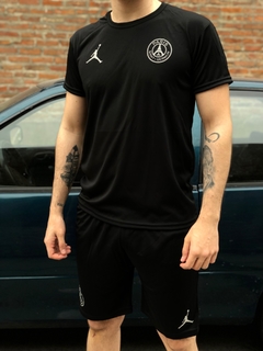 Conjunto PSG Black corto