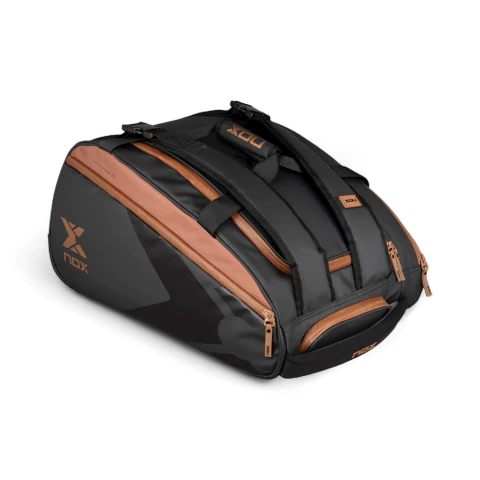 Bolso paletero Nox Luxury Open Series Negro/Marrón - comprar online