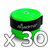 Pack x 30 cubre grip madma perforado - comprar online