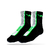 Media accent negro y blanco - Neron