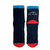Media brag negro rojo celeste - Neron