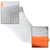 Soquete accent blanco y naranja en internet