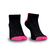Soquete accent negro con fucsia - comprar online