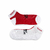 Soquete brag blanco y rojo - tienda online