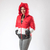 Campera thermfit rojo/negro - Neron