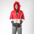 Campera thermfit rojo/negro - comprar online