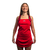 Musculosa accent rojo con negro - comprar online
