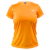 Remera flex anaranjado flúor