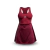 Vestido flex bordo