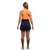 Imagen de Vestido flex naranja con negro