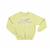 Buzo semi canguro basic amarillo - comprar online