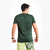 Remera flex verde oscuro - tienda online
