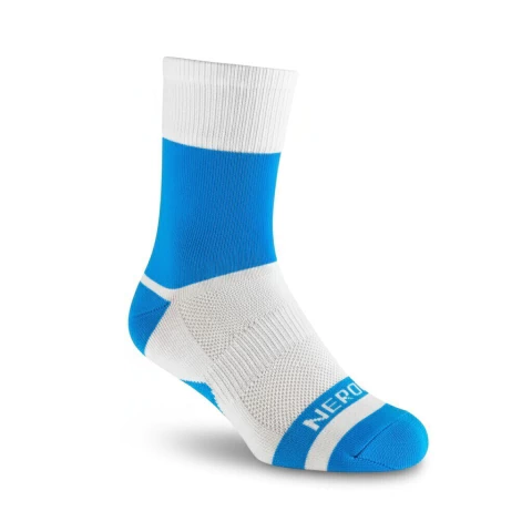 Media supreme blanco y celeste - comprar online