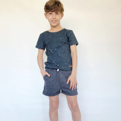 Remera Nica azul - comprar online