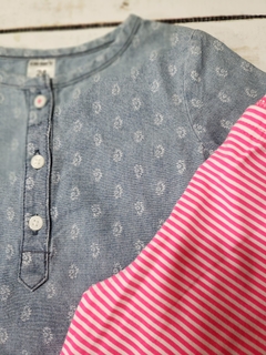 Conjunto dos piezas Carter´s camisola jean - comprar online