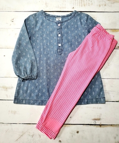 Conjunto dos piezas Carter´s camisola jean
