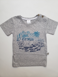 Remera 1983 gris melange