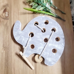Juguete enhebrador Elefante - comprar online