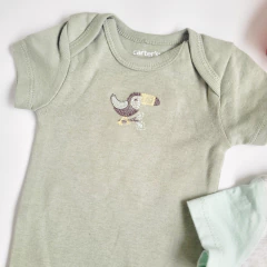 Conjunto tres piezas selva verde Carters - comprar online