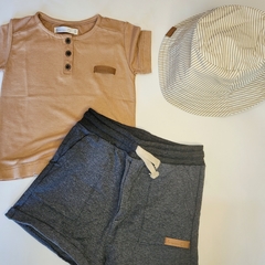 Short Bubu gris topo - Happy Oli