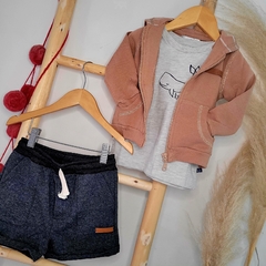 Short Bubu gris topo