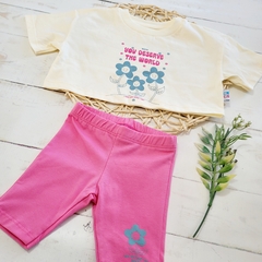Remera pupera Flower - comprar online