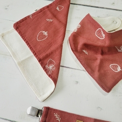 Set bandana baby fresas - comprar online
