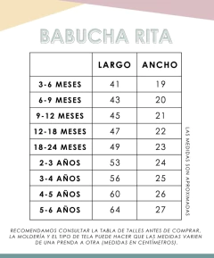 BABUCHA RITA GRIS en internet