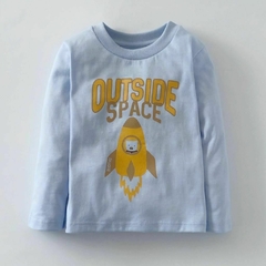 Remera manga larga Space