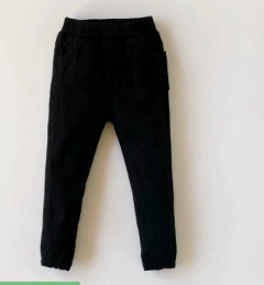 Jogger gabardina negro