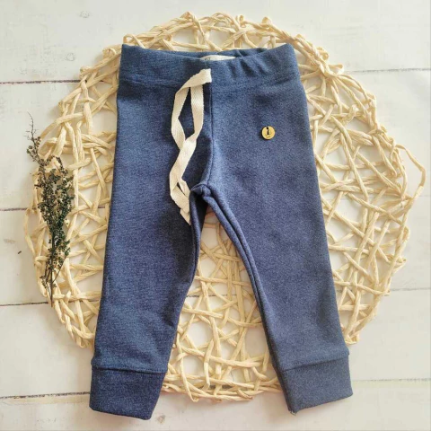 Leggin Geranio azul melange