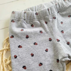 Calza Friza avellana gris niñas