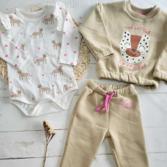 Pantalon Friza Leopardo - comprar online