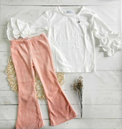 Calza Lupe oxford plush rosa