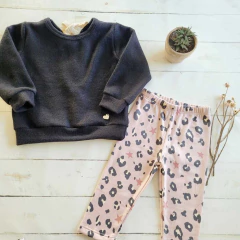 Buzo Lanilla Amelia negro - comprar online