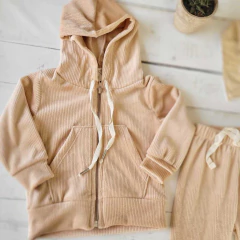 Conjunto Denis morley plush beige en internet