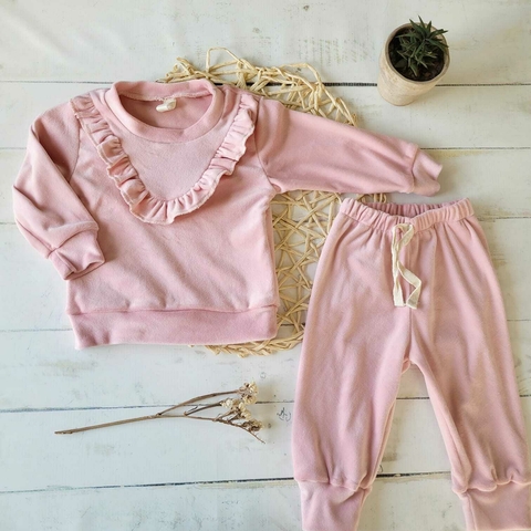 Conjunto plush volados Fany
