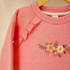 Buzo Friza Grecia rosa - comprar online