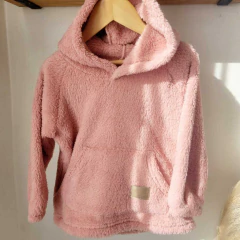 Buzo canguro corderito rosa - Happy Oli