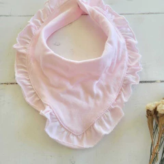 Bandana volados rosa