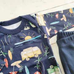 Ajuar playa 3 piezas con body - comprar online