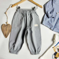 Pantalon Mom Benji gris