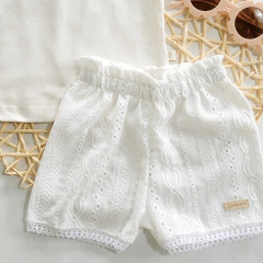 Short Broderi blanco - comprar online