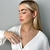 Conjunto de Prata Redondo Vermelho - comprar online